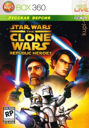 Star Wars Clone Wars Republic Heroes русская версия Rusbox360