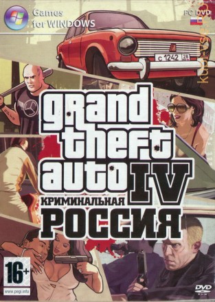 GRAND THEFT AUTO 4: Криминальная Россия (Русская и Английская версии)