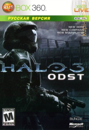 Halo 3 ODST английская версия Rusbox360