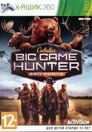 Cabela&#039;s Big Game Hunter: Pro Hunts (Английская версия) XBOX
