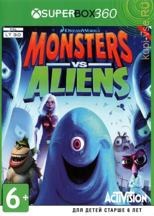 Monsters Vs Aliens (Русская версия) X-BOX360
