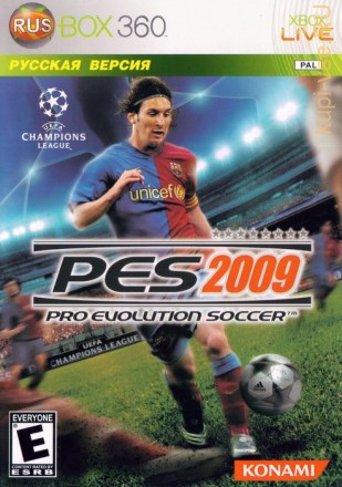 Pro Evolution Soccer 2009 русская версия Rusbox360