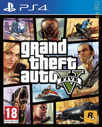 Grand Theft Auto V для PS4 б/у