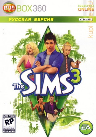 The Sims 3 (Английская версия) XBOX360