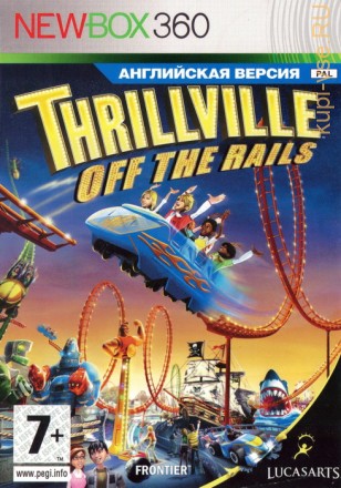 Thrillville. Of the Rails английская версия Newbox360