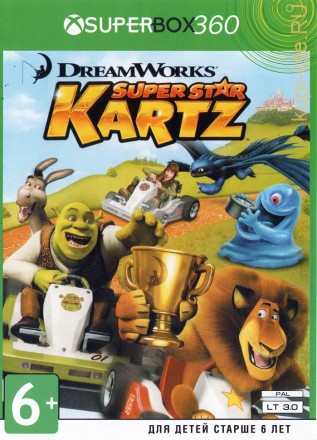 DreamWorks Super Star Kartz (Русская версия) XBOX360