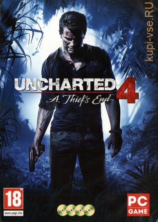 UNCHARTED 4: A THIEF`S END (ОЗВУЧКА) 4DVD (ЧЕТЫРЕ DVD) - Action / Adventure