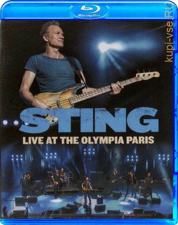 Sting - Live at the olympia Paris на BluRay