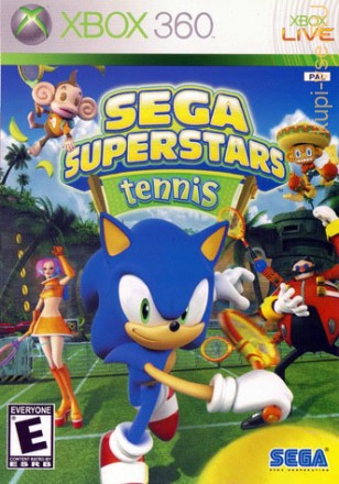 Sega Superstar Tennis английская версия Rusbox360