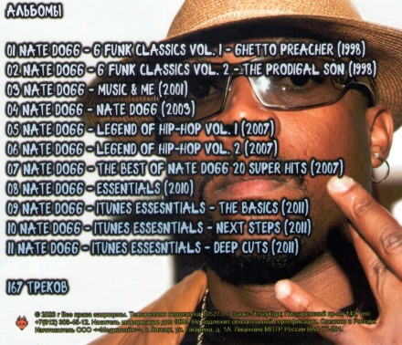 Nate Dogg - Дискография (1998-2011) (БРАТ Snoop Dogg&#039;) RAP