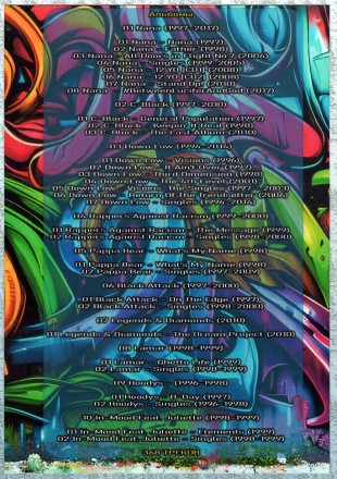 (4 GB) Nana + C-Block + Down Low  + Rappers Against Racism  + Pappa Bear  + Black Attack + Legends &amp; Diamonds + Lamar + Hoodys + In-Mood Feat. Juliett