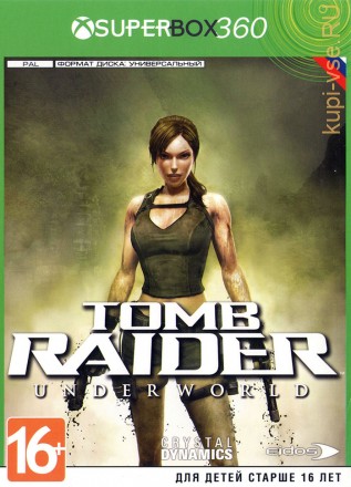 Tomb Raider: Underworld (Русская версия) X-BOX360