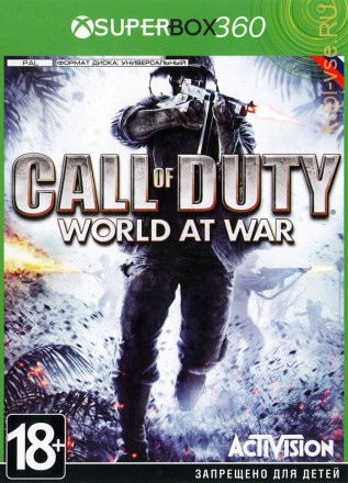 Call of Duty 5: World at War (Русская версия) X-BOX360