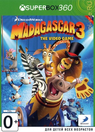 Madagascar 3: The Video Game XBOX360