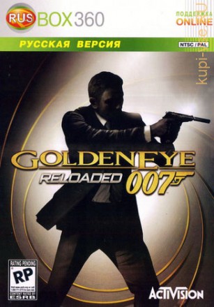 007 James Bond. Golden Eye. Reloaded русская версия Rusbox360 (dashboard 13599; прошивка LT+2.0)