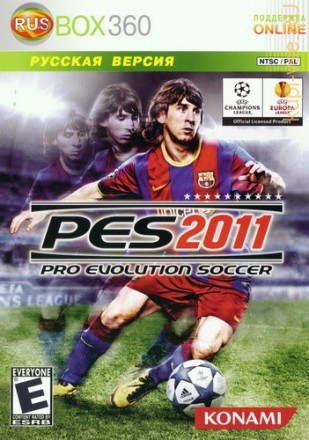 Pro Evolution Soccer 2011 русская версия Rusbox360