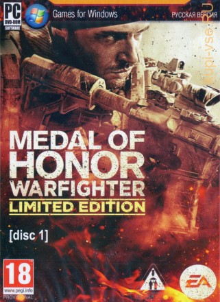 MEDAL OF HONOR WARFIGHTER: LIMITED EDITION (ОЗВУЧКА) [2DVD]