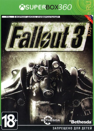 Fallout 3 (Русская версия) X-BOX360 Русский Звук
