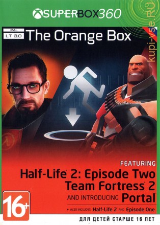 Half Life 2 The Orange Box (Русская версия) X-BOX360