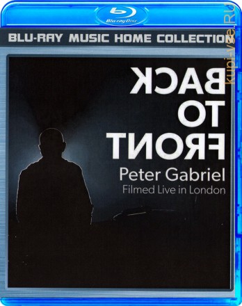 Peter Gabriel - Back to front live in london на BluRay