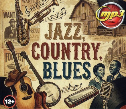 Jazz, Country, Blues