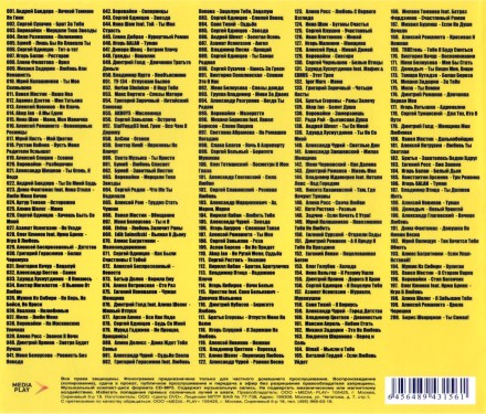 Дискотека БЕЗДНА №6 Шансон (200 новых хитов)*