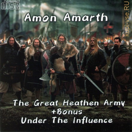 Amon Amarth - The Great Heathen Army (2022) (Melodic death metal) (CD)