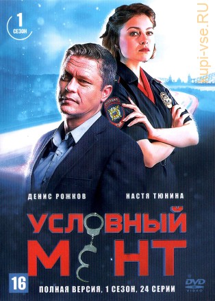 Условный мент (Россия, 2019, полная версия, 27 серий) на DVD