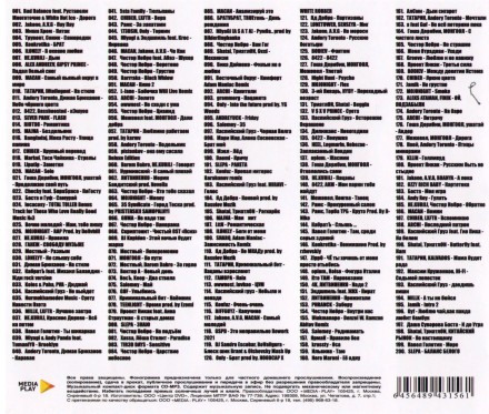 Рэп Вечеринка (200 русских хитов) - выпуск №1