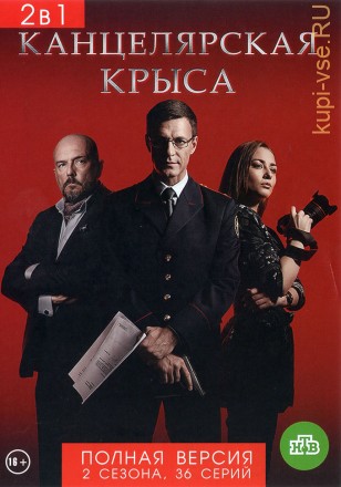 2в1 Канцелярская крыса (Россия, 2017-2019, полная версия, 2 сезона, 36 серий) на DVD