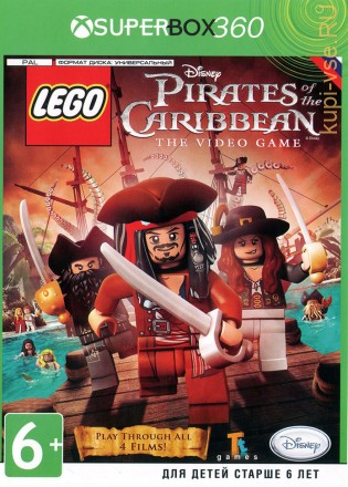 LEGO: Pirates of the Caribbean (Русская версия) Xbox