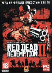 RED DEAD REDEMPTION 2: ULTIMATE EDITION - Action (Shooter) / Adventure / Western  - DVD BOX + флешка 128 ГБ