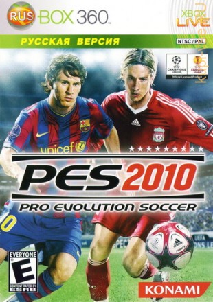 Pro Evolution Soccer 2010 русская версия Rusbox360
