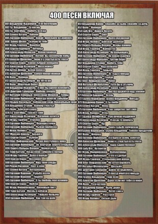 (4 GB) Шансон Года. Только Новинки (400 ПЕСЕН)