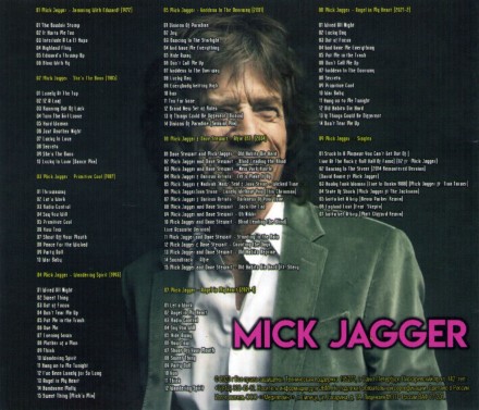 Mick Jagger - Полная дискография (1972-2021)