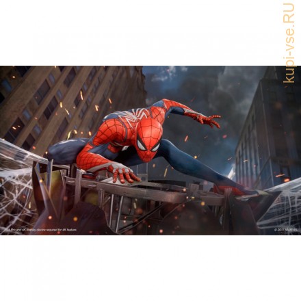 Marvel Человек-Паук (Spider Man) для PS4 б/у